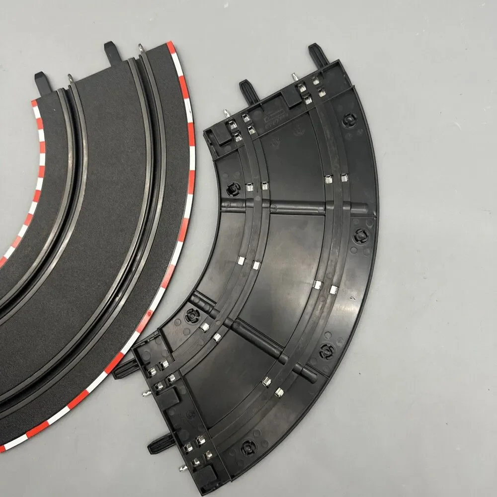 Set Of 2 Carrera GO 1:43 Curved 90° 12.5